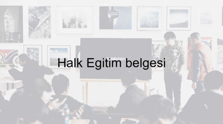 Halk Eğitim belgesi