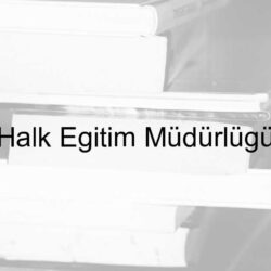 Halk Eğitim müdürlüğü