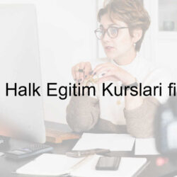 Bursa Halk Eğitim Kursları fiyatları