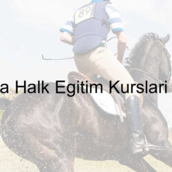 Bursa Halk Eğitim Kursları kayıt