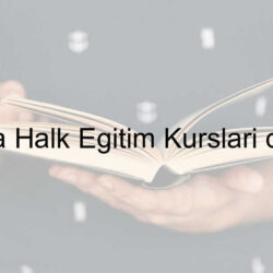 Bursa Halk Eğitim Kursları online