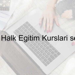 Bursa Halk Eğitim Kursları sertifika