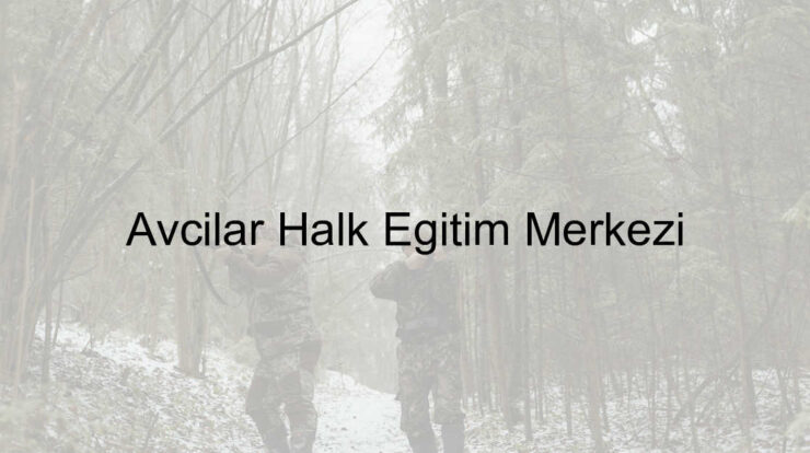 Avcilar halk egitim Merkezi