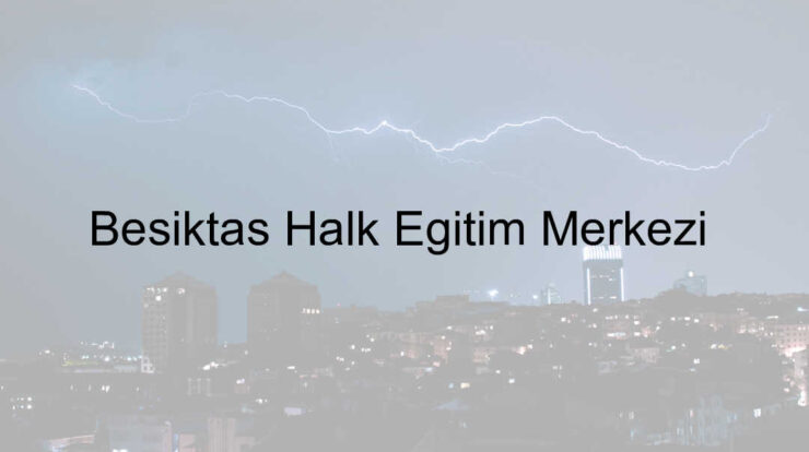 beşiktaş halk egitim merkezi